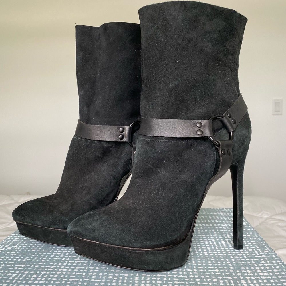Schutz Black Boots
